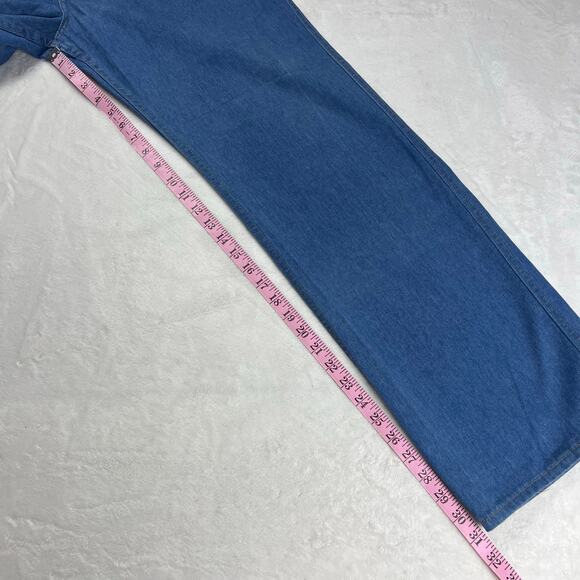 Levi’s Vintage Orange tab 1984 Blue Jeans men’s size 38x31 Skosh More Room USA - Picture 4 of 9